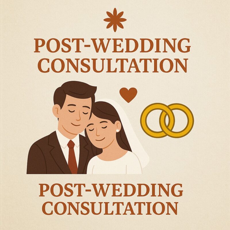 Post-Wedding Consultation